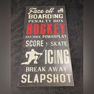 Hockey sign
